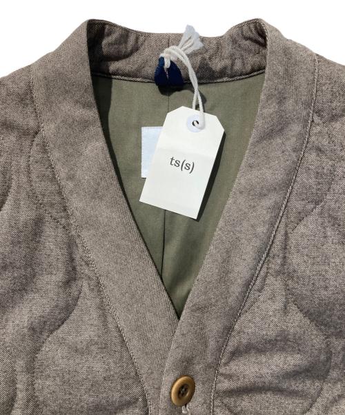ts(s)（ティーエスエス）ts(s) (ティーエスエス) キルティングジャケット ブラウン サイズ:SIZE 2の古着・服飾アイテム