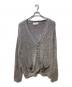 el conductorH（コンダクター）の古着「SHAGGY KNIT CARDIGAN」｜グレー