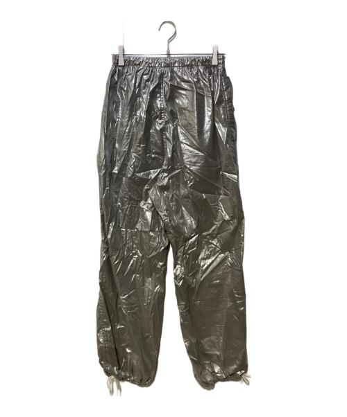 6(ROKU) BEAUTY&YOUTH（ロク ビューティーアンドユース）6(ROKU) BEAUTY&YOUTH (ロク ビューティーアンドユース) HAKU SILVER PANTSハクシルバーパンツ シルバー サイズ:SIZE 38の古着・服飾アイテム