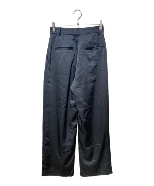anuke（アンヌーク）anuke (アンヌーク) タックパンツ ネイビー サイズ:SIZE 38の古着・服飾アイテム