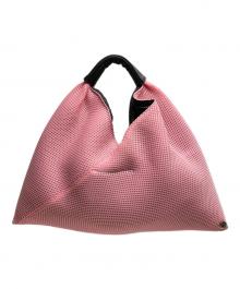 Maison Margiela（メゾンマルジェラ）の古着「ジャパニーズミニ トートバッグ」｜ピンク