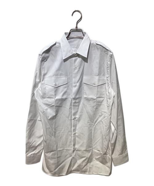 PRADA（プラダ）PRADA (プラダ) コットンポプリンシャツ ホワイト サイズ:SIZE　39の古着・服飾アイテム