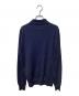 PRADA (プラダ) ニットポロシャツ ネイビー サイズ:SIZE 50：20000円