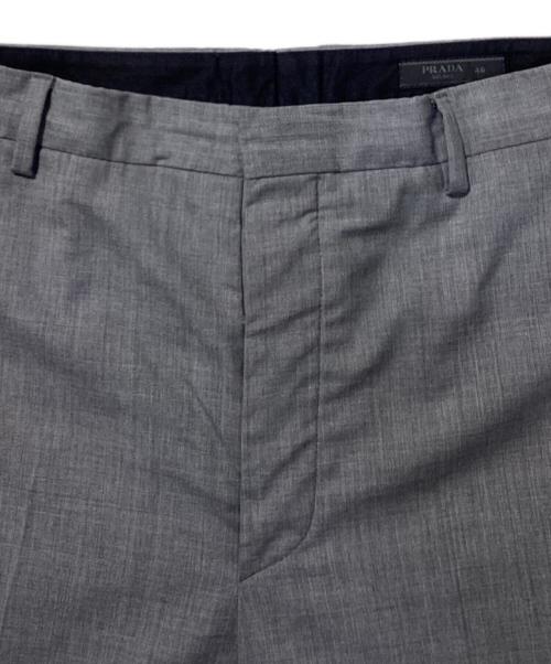 PRADA（プラダ）PRADA (プラダ) スラックス グレー サイズ:SIZE 46の古着・服飾アイテム