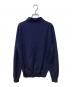 PRADA (プラダ) ニットポロシャツ ネイビー サイズ:SIZE 50：20000円