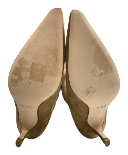 BRENTELLA（ブレンテッラ）BRENTELLA (ブレンテッラ) BRENTELLA POINTED SUEDEブーツ ベージュ サイズ:SIZE 36(23cm)の古着・服飾アイテム