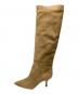 BRENTELLA (ブレンテッラ) BRENTELLA POINTED SUEDEブーツ ベージュ サイズ:SIZE 36(23cm)：12000円
