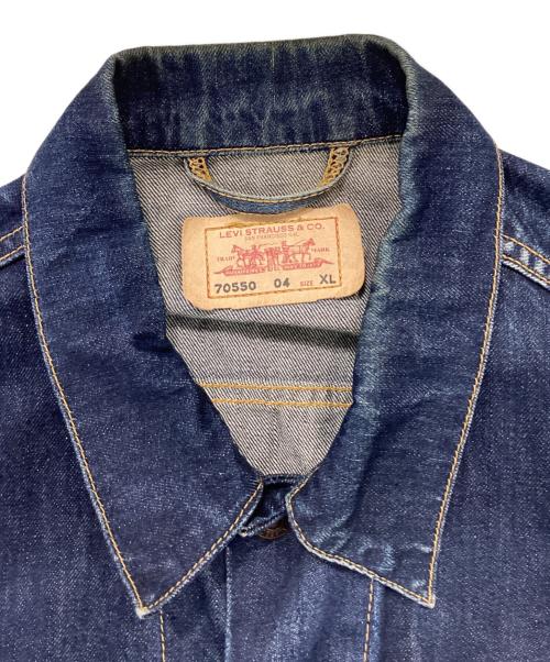 LEVI'S（リーバイス）LEVI'S (リーバイス) 70550 04 ユーロモデルデニムジャケット インディゴ サイズ:XLの古着・服飾アイテム