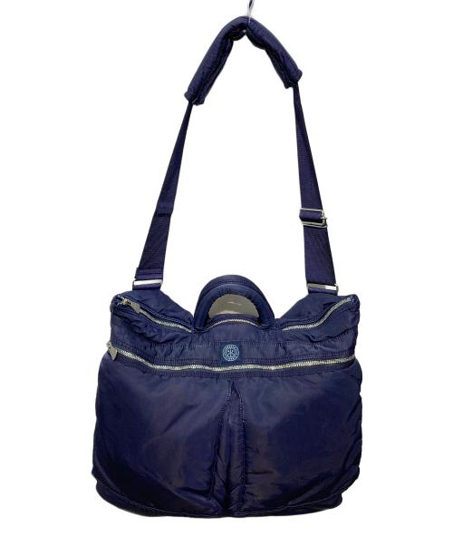 Porter Classic（ポータークラシック）Porter Classic (ポータークラシック) SUPER NYLON HELMET CASE L ネイビーの古着・服飾アイテム