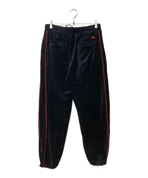 FUBU（フブ）FUBU (フブ) ベロアトラックパンツ ブラック サイズ:XLの古着・服飾アイテム