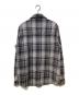 A BATHING APE (アベイシングエイプ) ヘビーコットンネルシャツ グレー サイズ:M：10000円