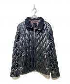 DOUBLE STANDARD CLOTHINGダブルスタンダードクロージング）の古着「キルティングレザージャケット」｜ブラック