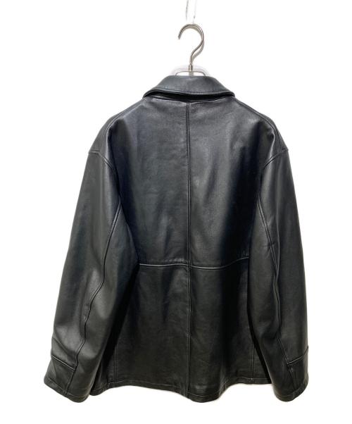 JOURNAL STANDARD（ジャーナルスタンダード）JOURNAL STANDARD (ジャーナルスタンダード) シープレザー カーコート ブラック サイズ:Mの古着・服飾アイテム