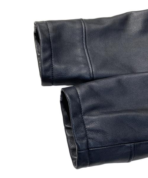 JOURNAL STANDARD（ジャーナルスタンダード）JOURNAL STANDARD (ジャーナルスタンダード) シープレザー カーコート ブラック サイズ:Mの古着・服飾アイテム