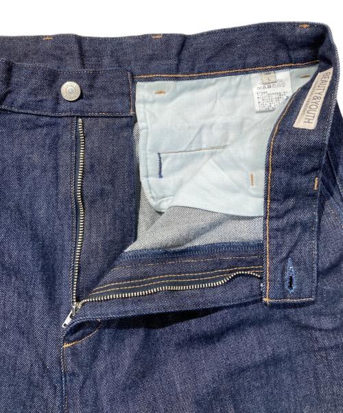 BEAUTY&YOUTH（ビューティーアンドユース）BEAUTY&YOUTH (ビューティーアンドユース) 13.5oz ハイツイスト デニム パンツ スタンダード インディゴ サイズ:Lの古着・服飾アイテム