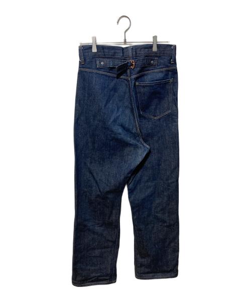 NIGEL CABOURN（ナイジェルケーボン）NIGEL CABOURN (ナイジェルケーボン) シンチバックデニムパンツ インディゴ サイズ:30の古着・服飾アイテム