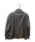 ARMANI COLLEZIONI (アルマーニ コレツィオーニ) ラムスキンレザージャケット ブラウン サイズ:54：30000円