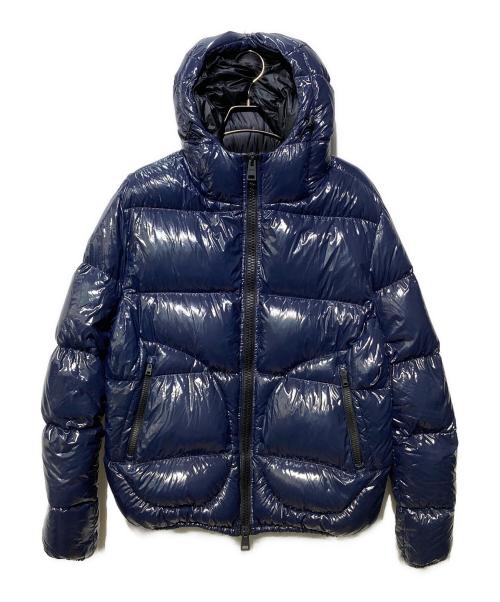 HERNO（ヘルノ）HERNO (ヘルノ) グロッシーコーティング フーデッドダウンジャケット ネイビー サイズ:SIZE 50の古着・服飾アイテム