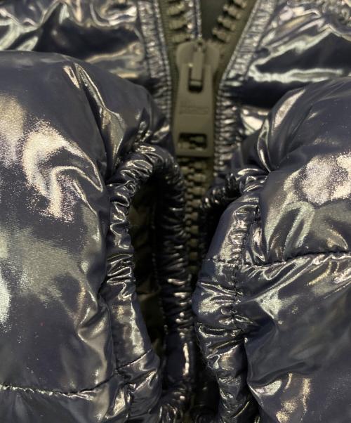 HERNO（ヘルノ）HERNO (ヘルノ) グロッシーコーティング フーデッドダウンジャケット ネイビー サイズ:SIZE 50の古着・服飾アイテム