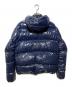 HERNO (ヘルノ) グロッシーコーティング フーデッドダウンジャケット ネイビー サイズ:SIZE 50：30000円