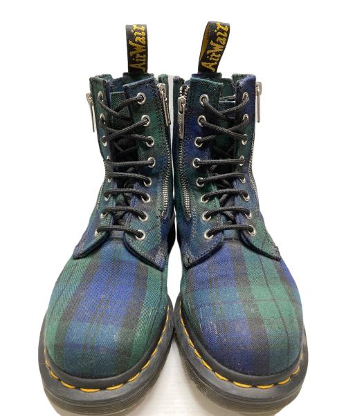 Dr.Martens（ドクターマーチン）Dr.Martens (ドクターマーチン) 1460 ZIP ブーツ グリーン サイズ:UK8の古着・服飾アイテム