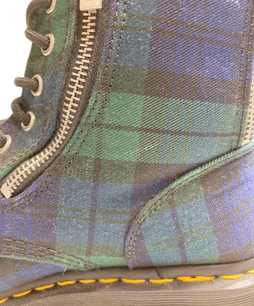 Dr.Martens（ドクターマーチン）Dr.Martens (ドクターマーチン) 1460 ZIP ブーツ グリーン サイズ:UK8の古着・服飾アイテム
