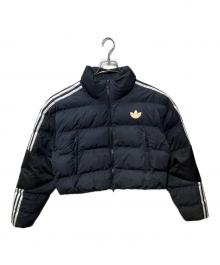 adidas（アディダス）の古着「ショート シンセテックダウン パファージャケット」｜ブラック