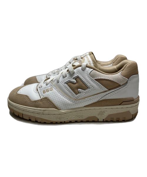 NEW BALANCE（ニューバランス）NEW BALANCE (ニューバランス) BB550NEC ローカットスニーカー ベージュ サイズ:23.5cmの古着・服飾アイテム