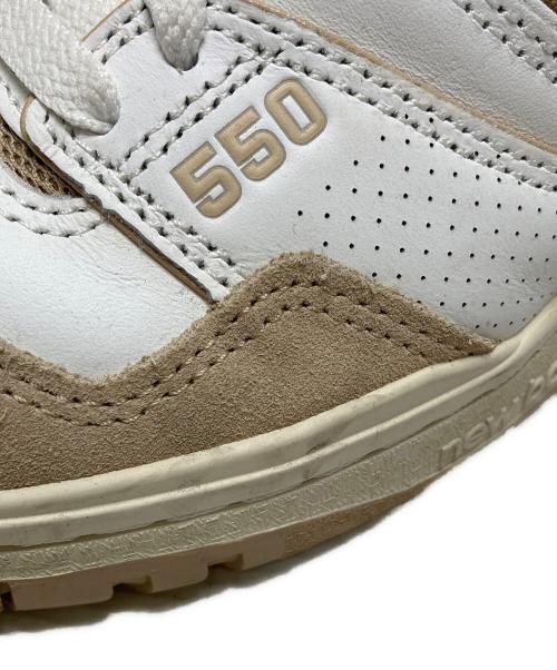 NEW BALANCE（ニューバランス）NEW BALANCE (ニューバランス) BB550NEC ローカットスニーカー ベージュ サイズ:23.5cmの古着・服飾アイテム