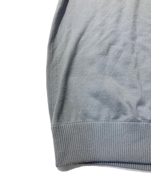 BEAMS GOLF（ビームスゴルフ）BEAMS GOLF (ビームスゴルフ) バイカラーニット グレー サイズ:Lの古着・服飾アイテム