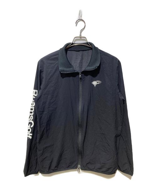 BEAMS GOLF（ビームスゴルフ）BEAMS GOLF (ビームスゴルフ) ナイロンジャケット ブラック サイズ:XLの古着・服飾アイテム