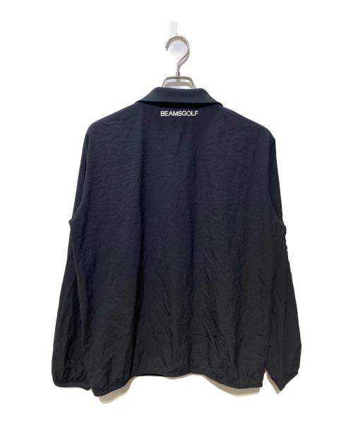 BEAMS GOLF（ビームスゴルフ）BEAMS GOLF (ビームスゴルフ) ナイロンジャケット ブラック サイズ:XLの古着・服飾アイテム