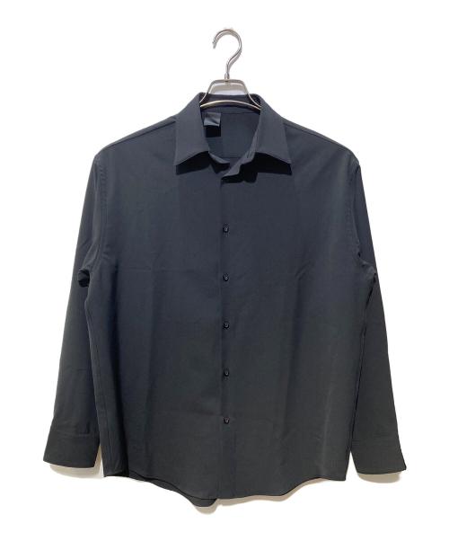 N.HOOLYWOOD（エヌ ハリウッド）N.HOOLYWOOD (エヌ ハリウッド) Natsu No L/S Shirt ブラック サイズ:SIZE38の古着・服飾アイテム