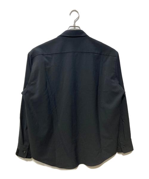 N.HOOLYWOOD（エヌ ハリウッド）N.HOOLYWOOD (エヌ ハリウッド) Natsu No L/S Shirt ブラック サイズ:SIZE38の古着・服飾アイテム