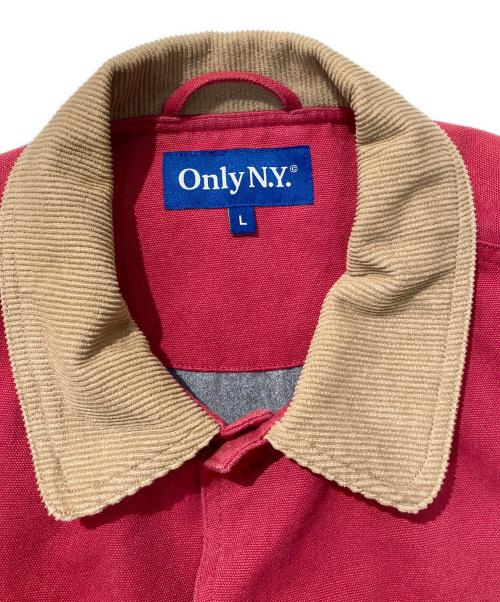 ONLY NY（オンリーニューヨーク）ONLY NY (オンリーニューヨーク) カバーオール レッド サイズ:Lの古着・服飾アイテム