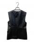 Loungedress (ラウンジドレス) カウレザージレ ブラック サイズ:F：8000円