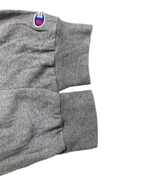 Champion（チャンピオン）Champion (チャンピオン) パーカー グレー×レッド サイズ:Lの古着・服飾アイテム