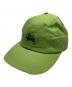 stussy（ステューシー）の古着「Stock Low Pro Cap」｜黄緑