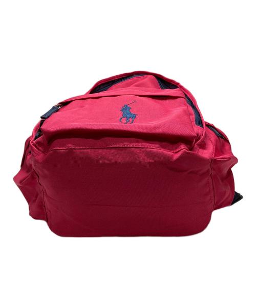 POLO RALPH LAUREN（ポロ・ラルフローレン）POLO RALPH LAUREN (ポロ・ラルフローレン) ビッグポニーリュック ショッキングピンクの古着・服飾アイテム