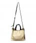 中古・古着 MARNI (マルニ) MUSEO SOFT レザー2WAYバッグ アイボリー：15000円