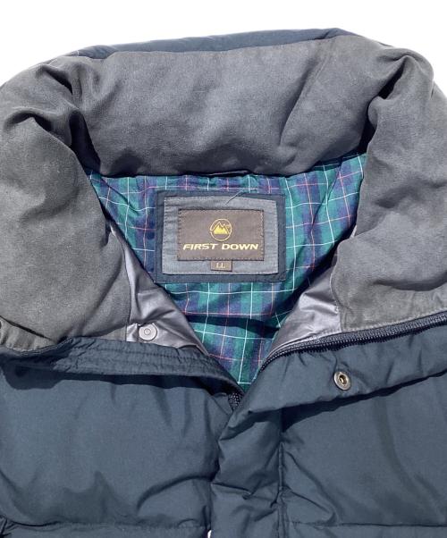 FIRST DOWN（ファーストダウン）FIRST DOWN (ファーストダウン) ダウンジャケット グレー サイズ:SIZE XLの古着・服飾アイテム