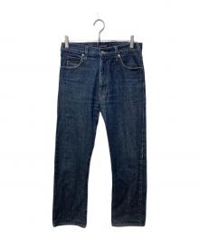ARMANI JEANS（アルマーニジーンズ）の古着「ストレートデニムパンツ」｜インディゴ