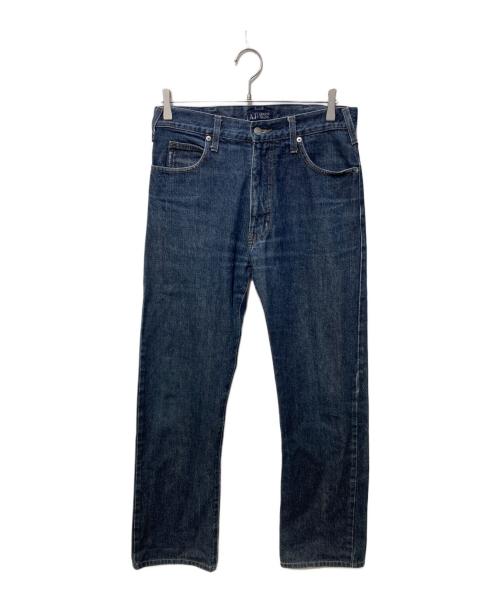 ARMANI JEANS（アルマーニジーンズ）ARMANI JEANS (アルマーニジーンズ) ストレートデニムパンツ インディゴ サイズ:SIZE 31の古着・服飾アイテム