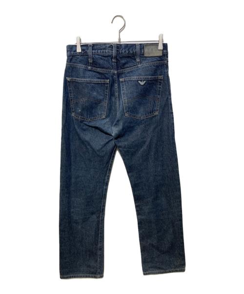 ARMANI JEANS（アルマーニジーンズ）ARMANI JEANS (アルマーニジーンズ) ストレートデニムパンツ インディゴ サイズ:SIZE 31の古着・服飾アイテム