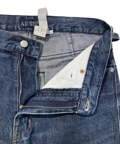 ARMANI JEANS（アルマーニジーンズ）ARMANI JEANS (アルマーニジーンズ) ストレートデニムパンツ インディゴ サイズ:SIZE 31の古着・服飾アイテム