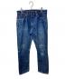CANTATE（カンタータ）の古着「Denim Tapered Trousers」｜インディゴ
