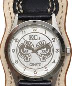 KC's LEATHER CRAFTケーシーズ）の古着「腕時計」｜ホワイト