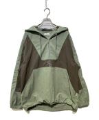 PERUSHUペルーシュ）の古着「ナイロンアノラックパーカー」｜グリーン