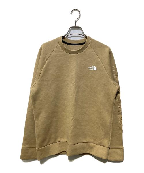 THE NORTH FACE（ザ ノース フェイス）THE NORTH FACE (ザ ノース フェイス) TECH AIR SW CREW ブラウン サイズ:Mの古着・服飾アイテム