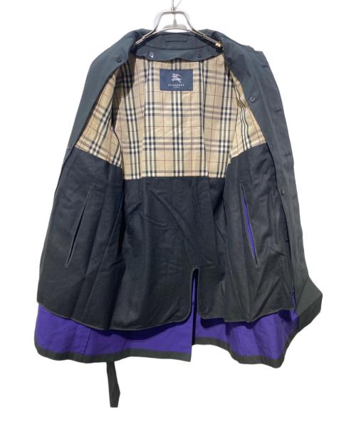 BURBERRY LONDON（バーバリーロンドン）BURBERRY LONDON (バーバリーロンドン) ライナー付比翼エポレットトレンチコート ブラック サイズ:SIZE Sの古着・服飾アイテム